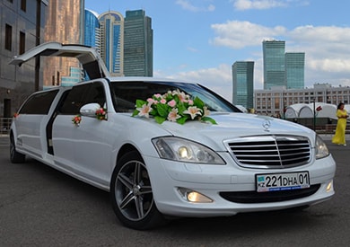 Mercedes-Benz S-class W221 Limousine Lease in Astana | +7 701 728 57 41
